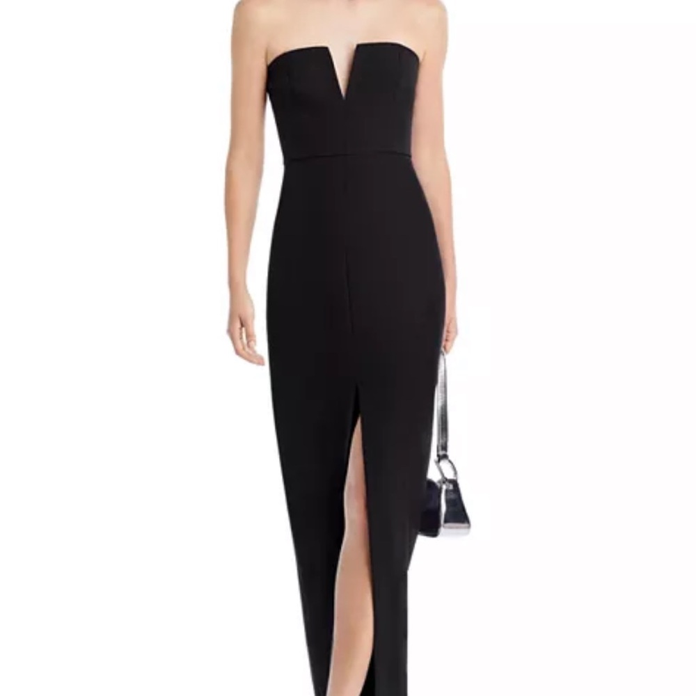 BCBG Strapless Gown